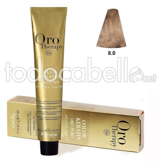 Fanola Tinte Oro Therapy "Sans ammoniaque" 9.0 Blond très clair 100ml