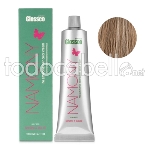 Glossco NAMONY Teinte sans ammoniaque n ° 8.1 Blond Clair Cendré 100ml