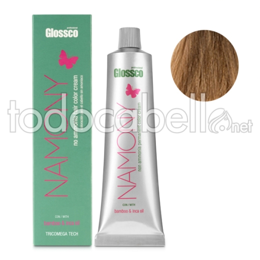 Glossco NAMONY Teinte sans ammoniaque n ° 8.3 Blond Clair Doré  100ml