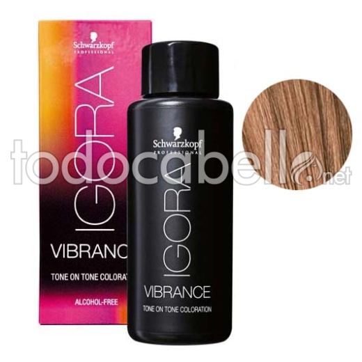 Schwarzkopf Demi-Permanent Dye Igora Vibrance 7-65 Blonde au chocolat doré 60ml