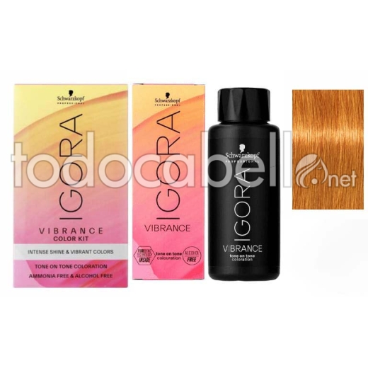 Schwarzkopf Tint Igora Vibrance 9-7 Blond cuivré très clair 60 ml