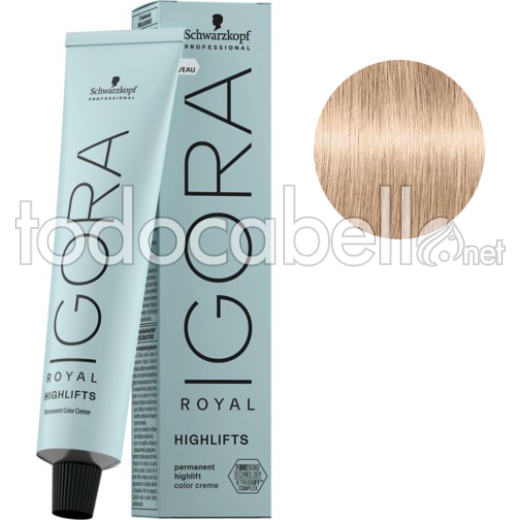 Schwarzkopf Tinte Igora Highlifts 10-19 Rubio Platino Ceniza Violeta 60ml