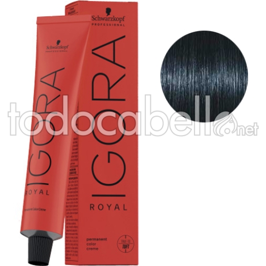 Schwarzkopf Tinte Igora Royal Negro Azul