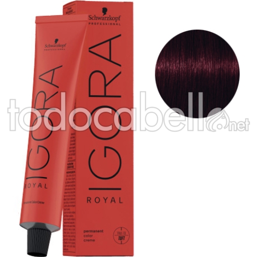 Schwarzkopf Tinte Igora Royal Castaño Medio Violeta Extra