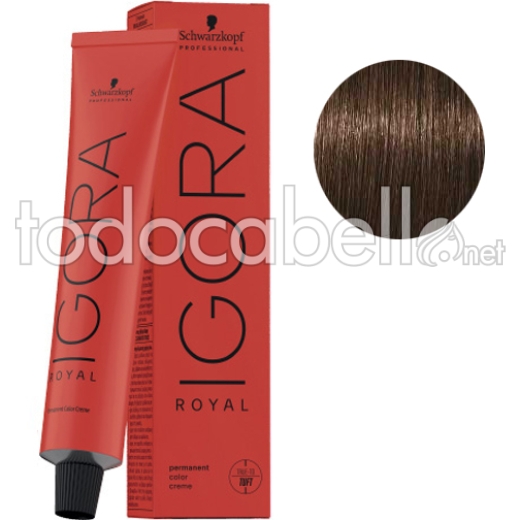 Schwarzkopf Tinte Igora Royal Castaño Claro Intenso