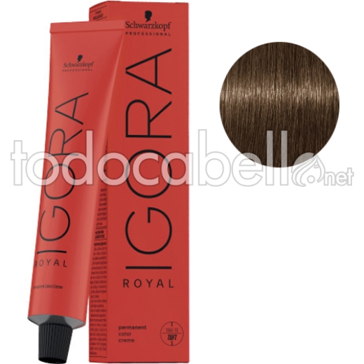 Schwarzkopf Tint Igora Royal 7-42 Blond Moyen Beige Fumé + Oxygenated