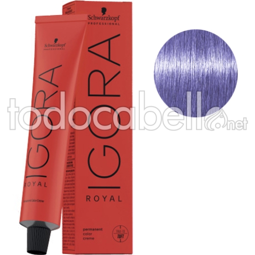 Schwarzkopf Tint Igora Royal 9,5-29 Toner Pastel Lavanda + Oxygenated