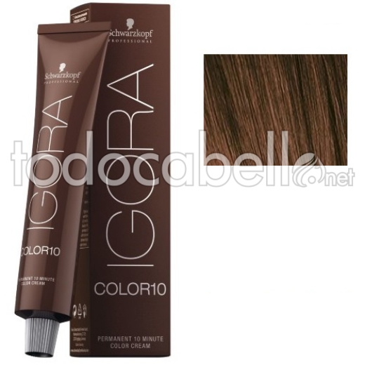 Schwarzkopf Tinte Igora Color10 Rubio Oscuro Marrón