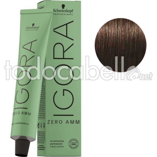 Schwarzkopf Igora ZERO AMM Colorant sans ammoniaque 4-0 60ml