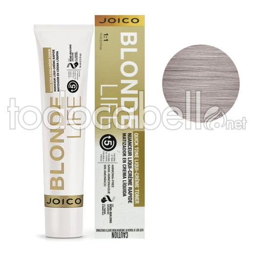 Joico Blonde Life Quick Liquid Toner Plata 74ml