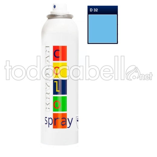 Kryolan Couleur spray D32 150ml Opaque Azurblau