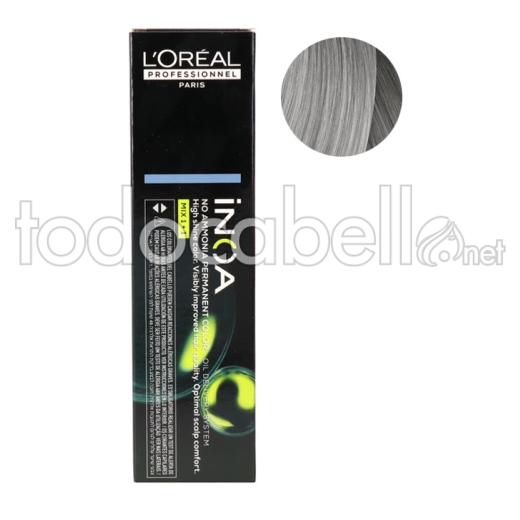 L´Oreal Tinte INOA 9.11 Rubio Muy Claro Ceniza Profundo 60g "SIN AMONIACO"