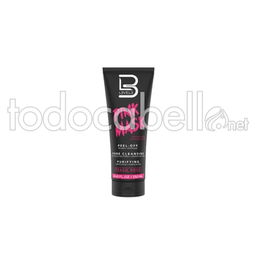 L3v3L Mascarilla facial Rosa Caolin 250ml