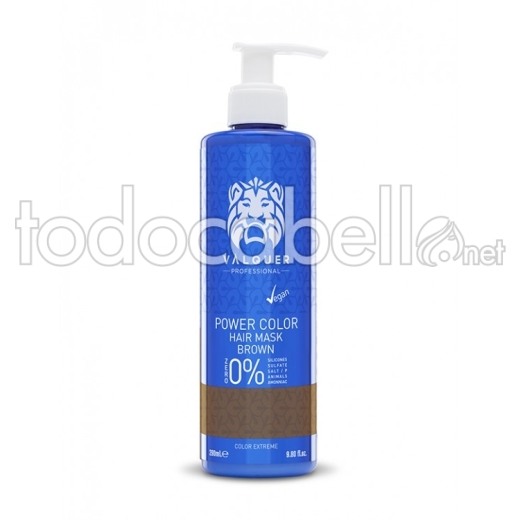 Valquer Power Color Mascarillas de color Brown 275ml