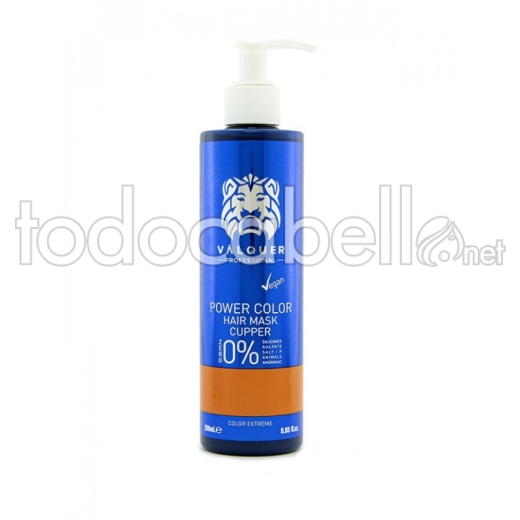 Valquer Power Color Mascarillas de color Cobre 275ml