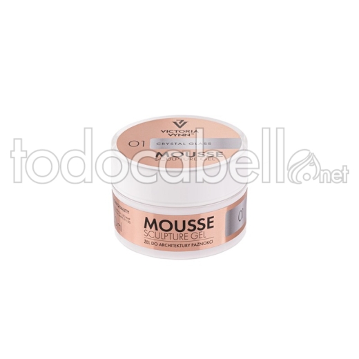 Victoria Vynn Mousse Sculpture Gel 01 Crystal Glass 50ml