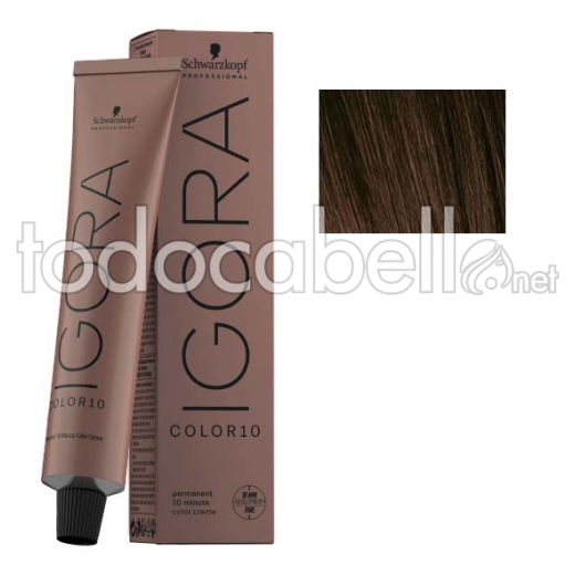 Schwarzkopf Tinte Igora Color10  4-6 Castaño Medio Marrón