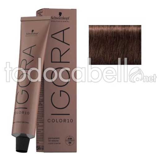 Schwarzkopf Tinte Igora Color10 Castaño Claro Marrón Rojo