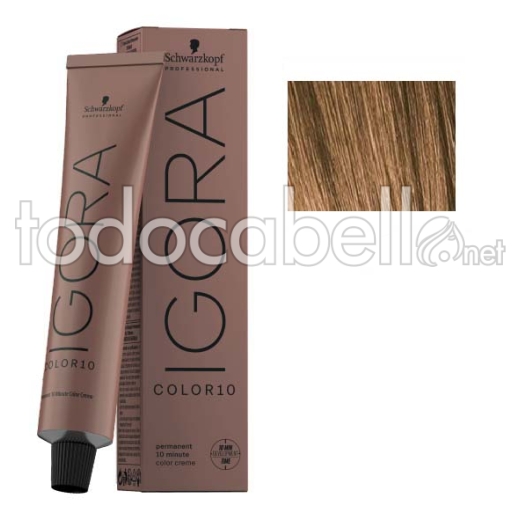 Schwarzkopf Tinte Igora Color10 Rubio Medio Dorado