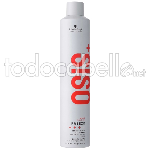 Schwarzkopf NEW Osis + Gel Hairspray 500mlforte fixation.