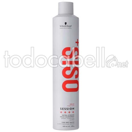 Schwarzkopf NEW Osis + Session Laca 500mltenue extra forte.