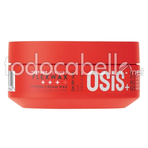 Schwarzkopf NEW  Osis + Flexwax forte Crème Wax 85ml.