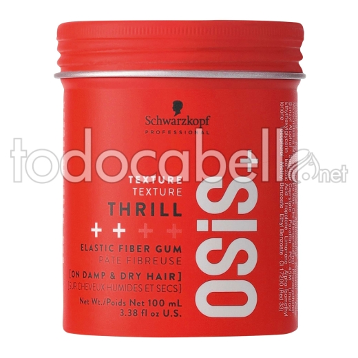 Schwarzkopf NEW Osis + Thrill caoutchouc fibreux 100 ml.