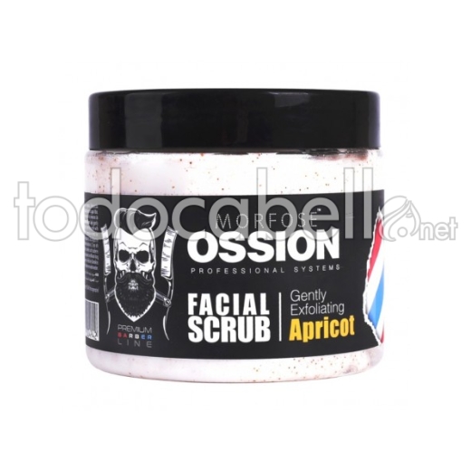 Ossion Premium Barber Line Facial Scrub Apricot 400ml