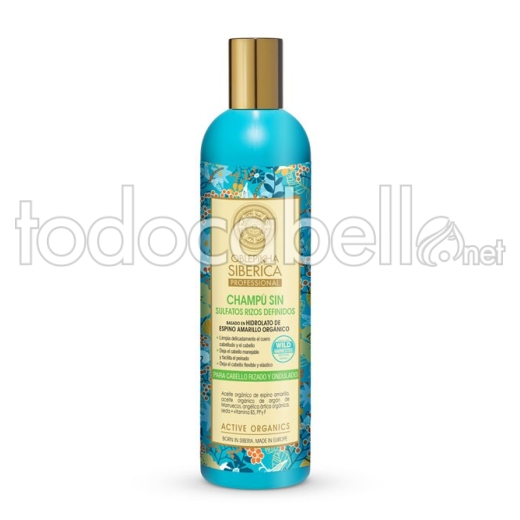 Natura Siberica Champú Sin sulfatos Metodo Curly 400ml