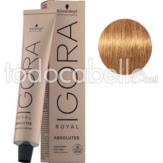 Schwarzkopf Tinte Igora Royal Absolutes Rubio Muy Claro Marrón Natural