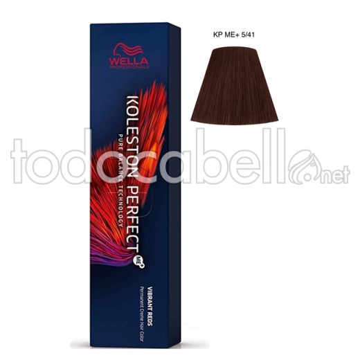 Wella Koleston Perfect Vibrant Reds 5/41 Frêne cuivré brun clair 60 ml