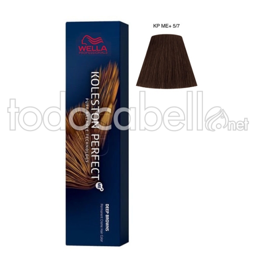 Wella Koleston Perfect ME+ Deep Browns 5/7 Tint brun clair brun 60ml