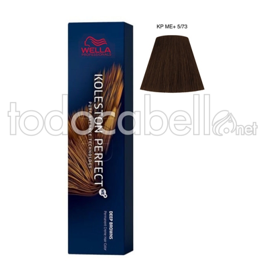 Wella Koleston Perfect ME+ Deep Browns 5/73 châtain clairMarron doré 60ml