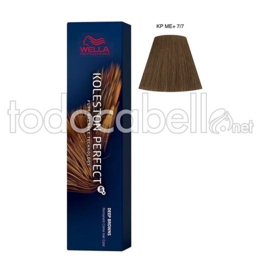 Wella Koleston Perfect ME+ Deep Browns 7/7 Blonde Moyenne Marron 60ml