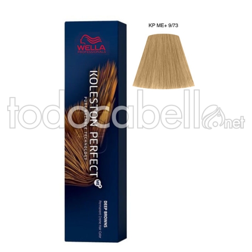 Wella Koleston Perfect ME+ Deep Browns 9/73 Blond Très Clair Marron doré 60ml