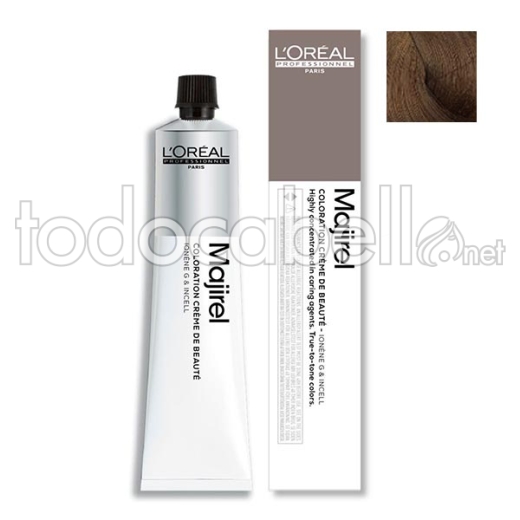 L'Oreal Tinte MAJIREL 7.13 Blonde Ash Dorado 50 ml.