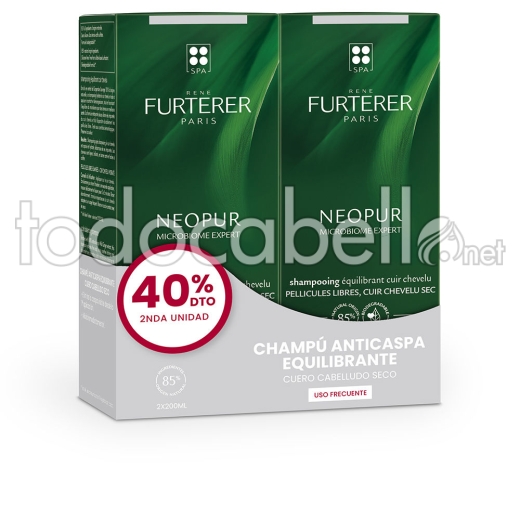 Rene Furterer Neopur Microbiome Expert Champú Anticaspa Seca Duo 2 X 150 Ml