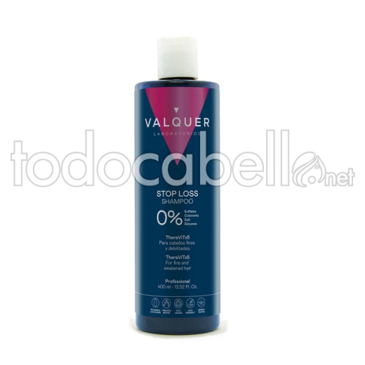 Valquer Shampooing Anti-Chute 0% 400ml