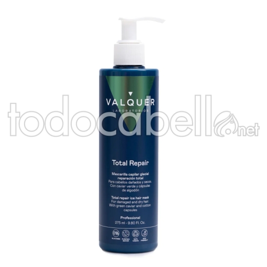 Masque capillaire glaciaire réparation. Cheveux abîmés 275ml