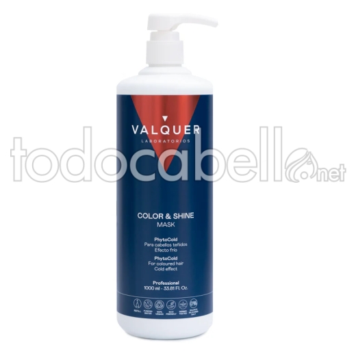 Masque capillaire glaciaire Color and Shine. Cheveux teints 975ml