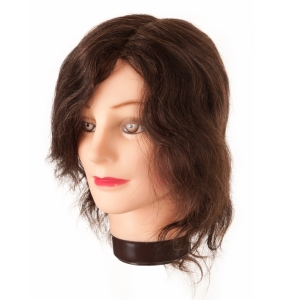 TETE CHEVEUX NATURELS 20-30 CM