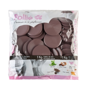 SAC 1 KG.DISQUES CIRE CACAO