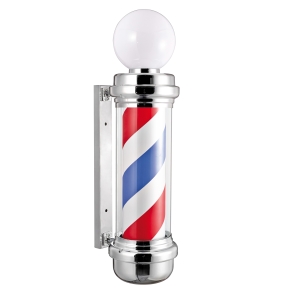 SPHERE POLE BARBER CHROME