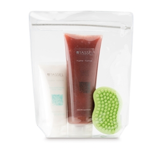 KIT EXFOLIANT VISAGE ET CORPS A/EPONGE CAOUTCH