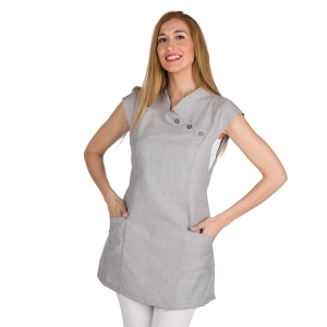 BLOUSE MOD.21602130 GRIS-TAILLE UNIQUE