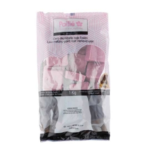 CIRE ROSE EN TABLETTES 1 KG. FUSION RAPIDE