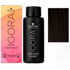 Schwarzkopf Demi-Permanent Dye Igora Vibrance 1-0  noir 60ml