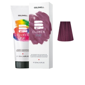 Goldwell Elumen Play Semi Permanent Hair Color Oxidant-free #purple 120 Ml