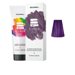 Goldwell Elumen Play Semi Permanent Hair Color Oxidant-free #violet 120 Ml