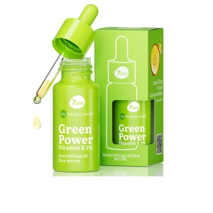 7days Green Power Vitamin E 2% Aceite Nutritivo Suero Facial 20ml